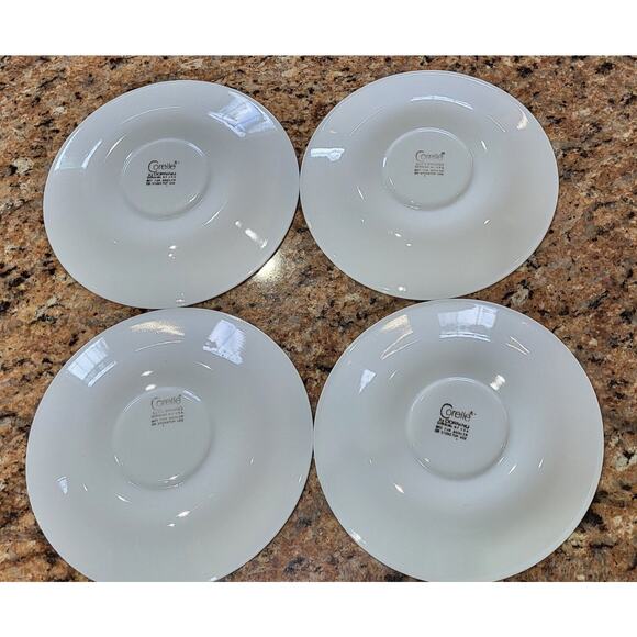Corelle Green Rim Saucer (Set Of 4) - Picture 9 of 16